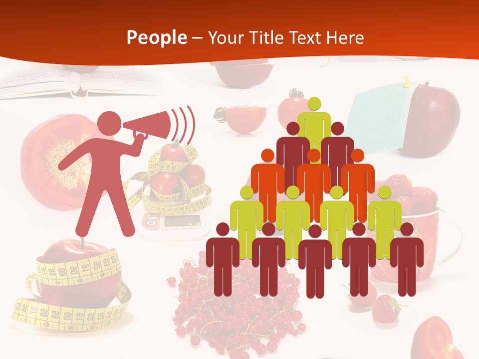 Healthy Collection Salad PowerPoint Template