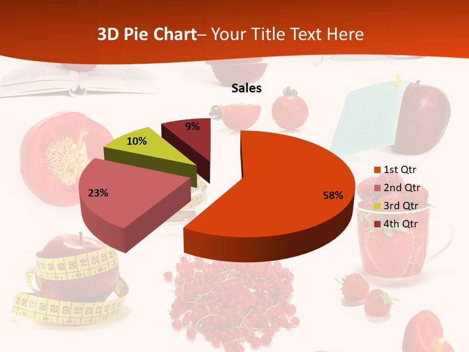 Healthy Collection Salad PowerPoint Template