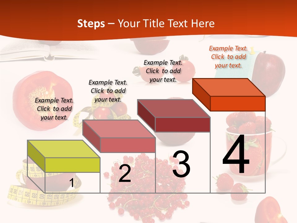 Healthy Collection Salad PowerPoint Template