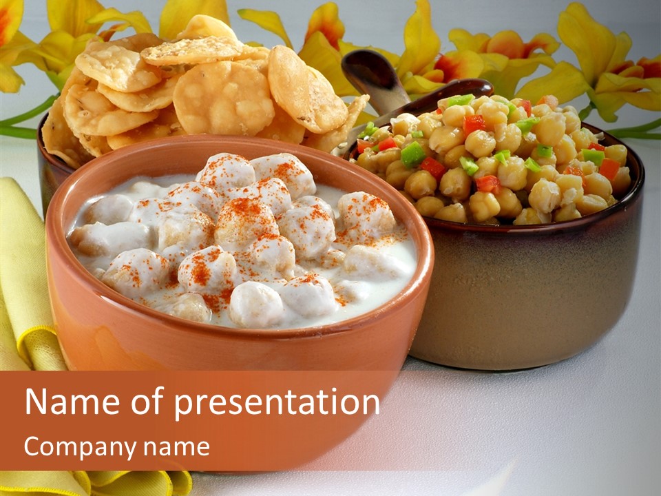 Indian Yogurt Cooked PowerPoint Template