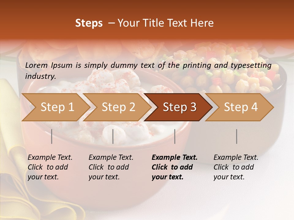 Indian Yogurt Cooked PowerPoint Template