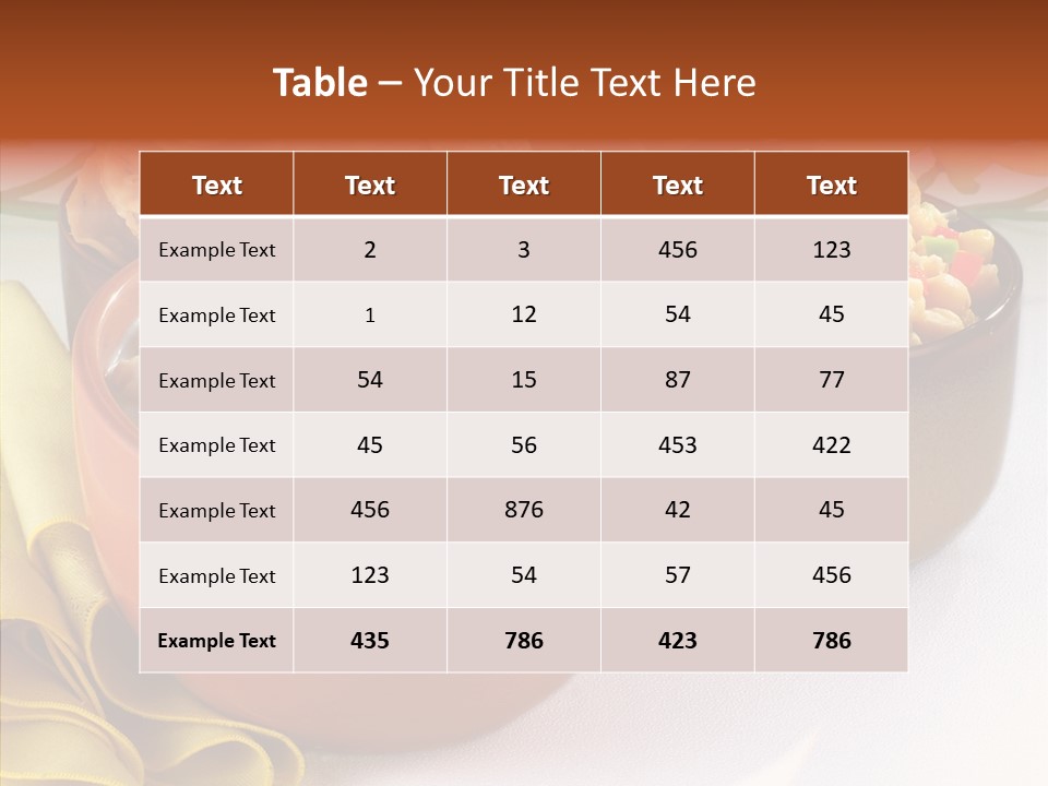 Indian Yogurt Cooked PowerPoint Template