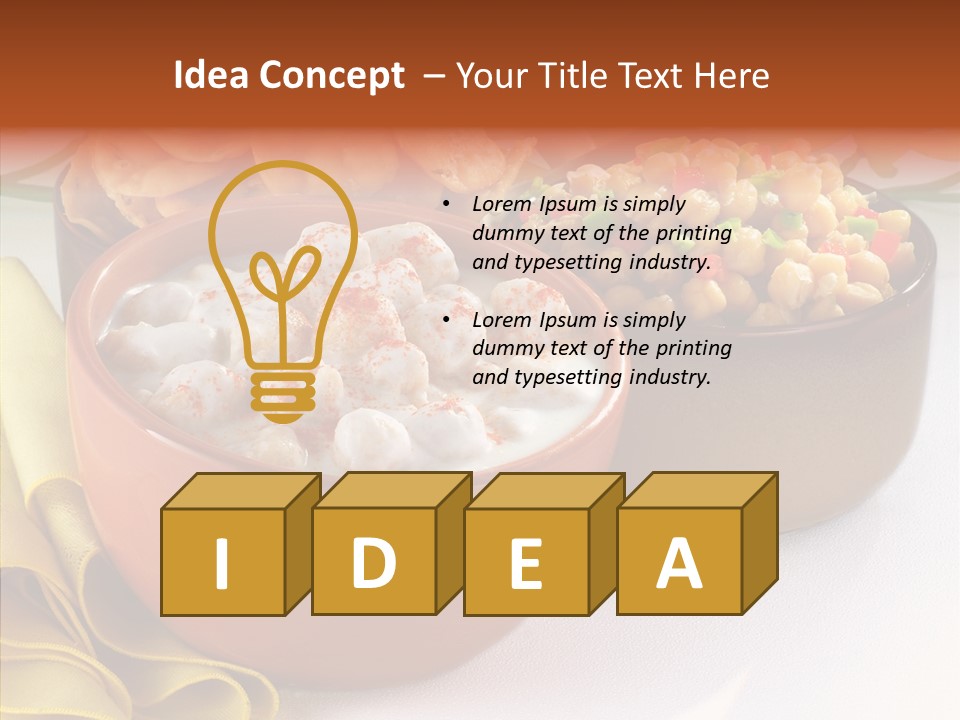 Indian Yogurt Cooked PowerPoint Template