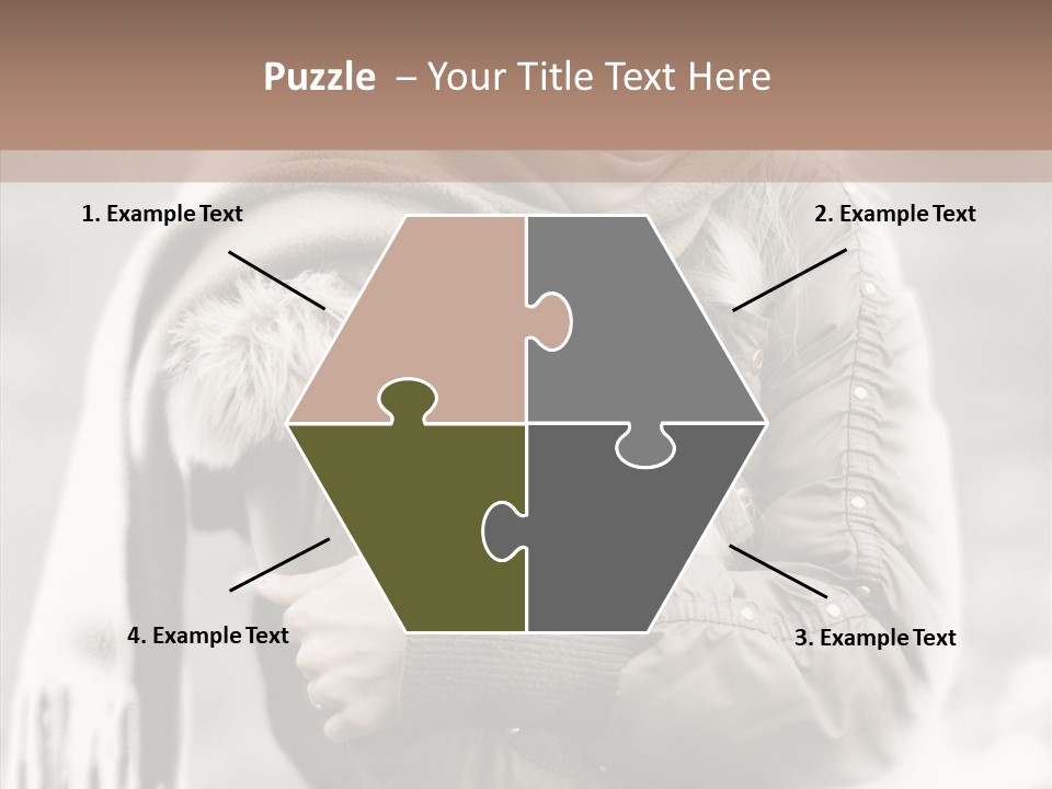 River Woman Beauty PowerPoint Template