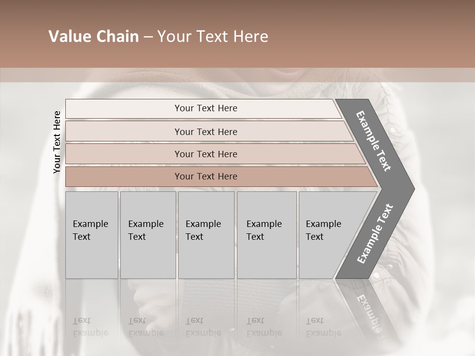 River Woman Beauty PowerPoint Template