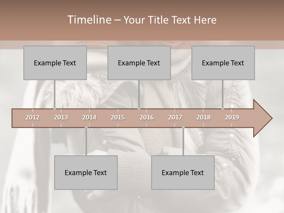 River Woman Beauty PowerPoint Template