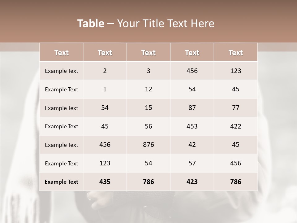 River Woman Beauty PowerPoint Template