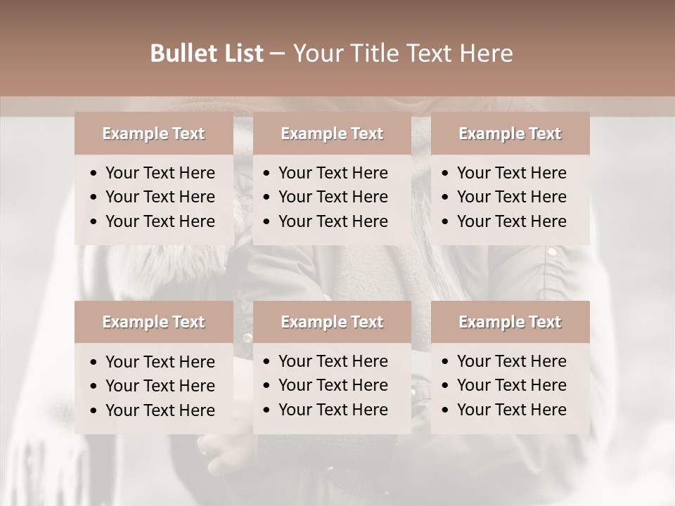 River Woman Beauty PowerPoint Template