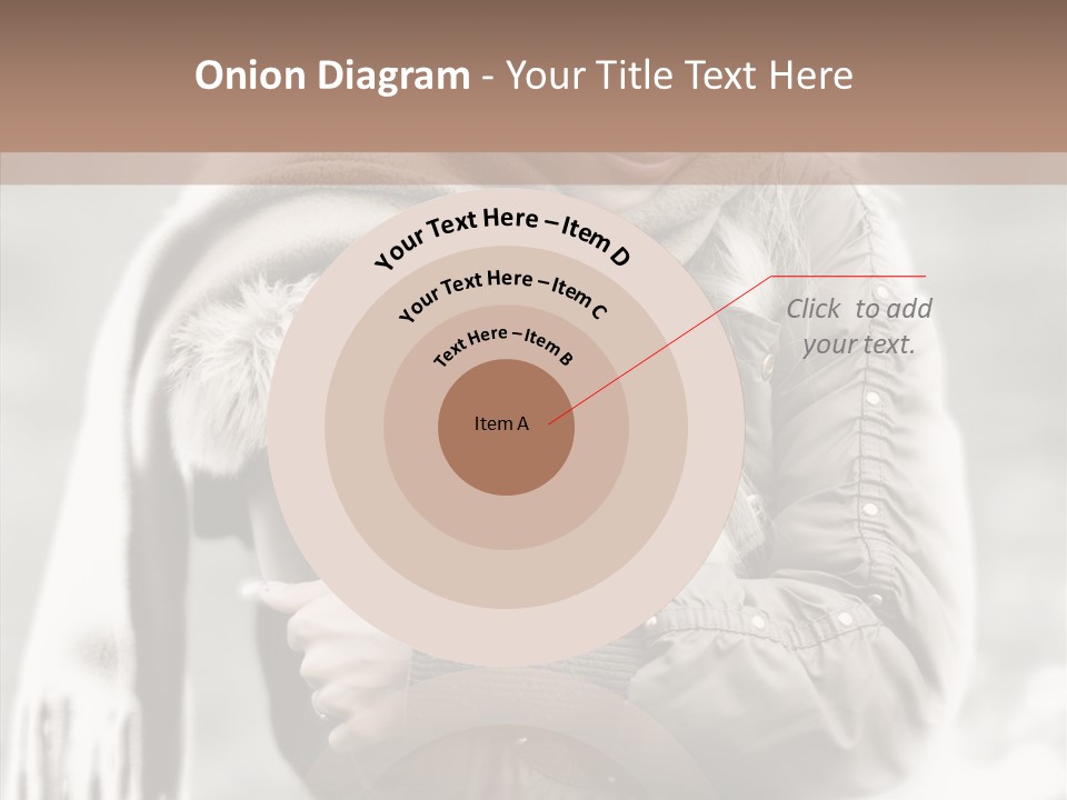 River Woman Beauty PowerPoint Template