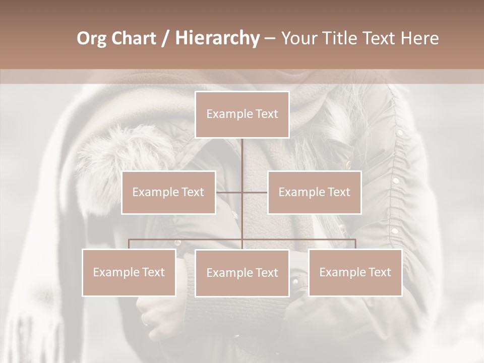 River Woman Beauty PowerPoint Template