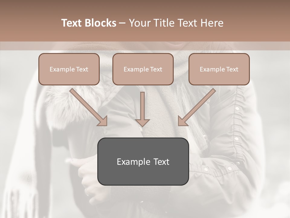 River Woman Beauty PowerPoint Template