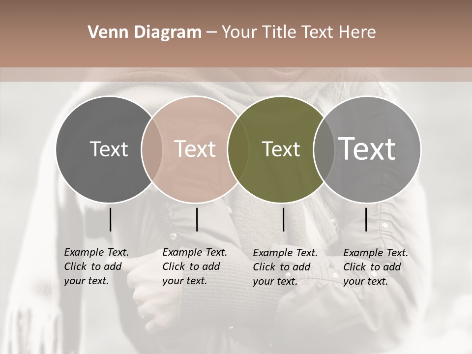 River Woman Beauty PowerPoint Template