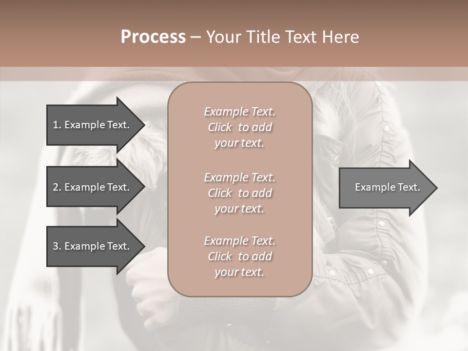 River Woman Beauty PowerPoint Template