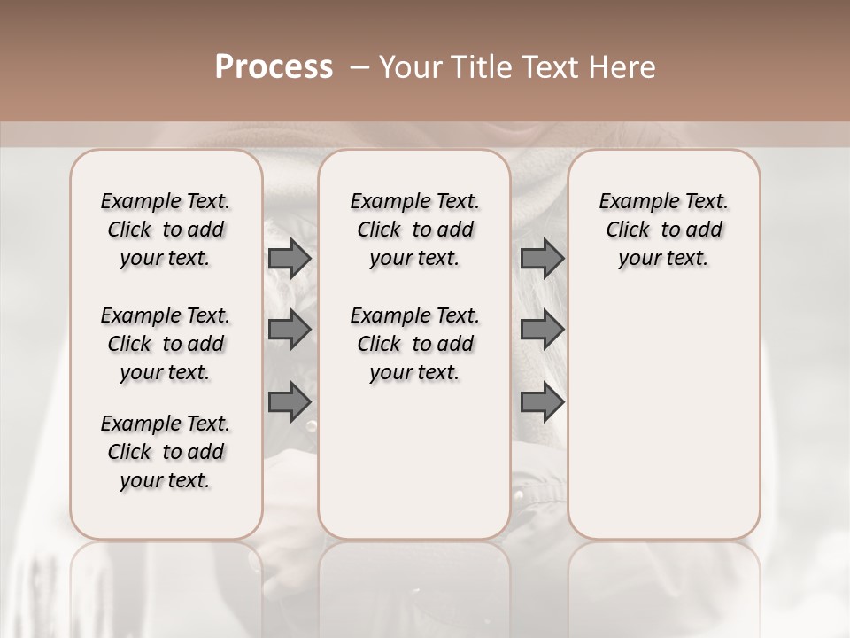 River Woman Beauty PowerPoint Template