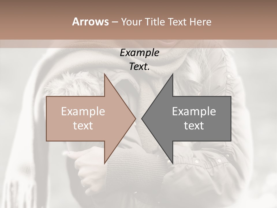 River Woman Beauty PowerPoint Template