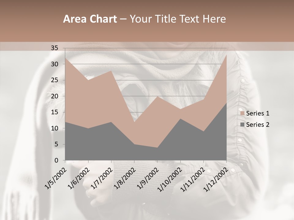 River Woman Beauty PowerPoint Template