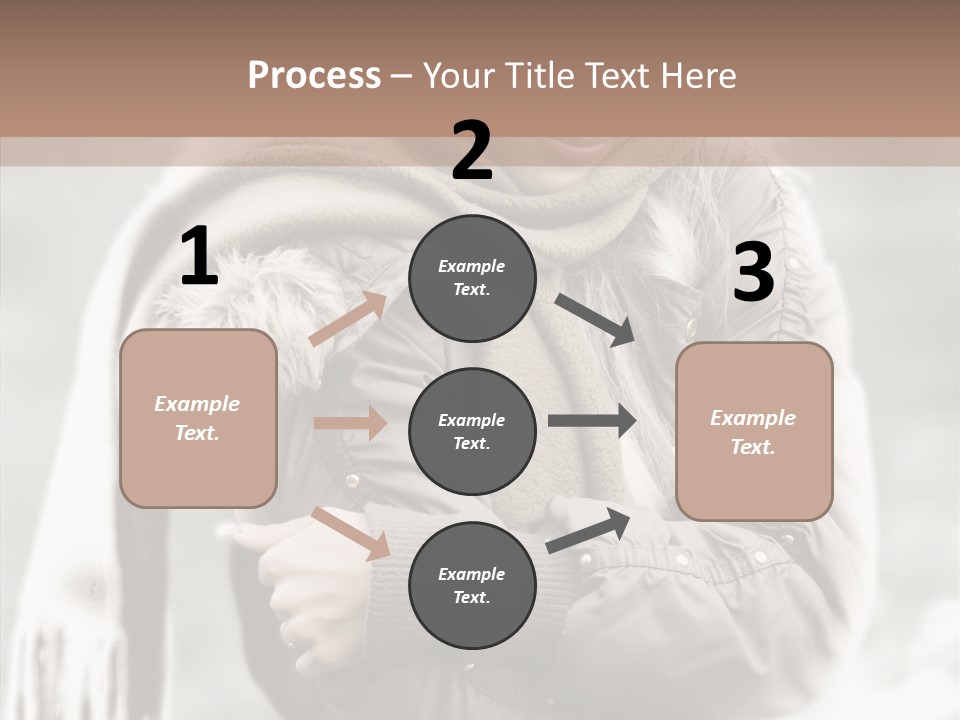 River Woman Beauty PowerPoint Template