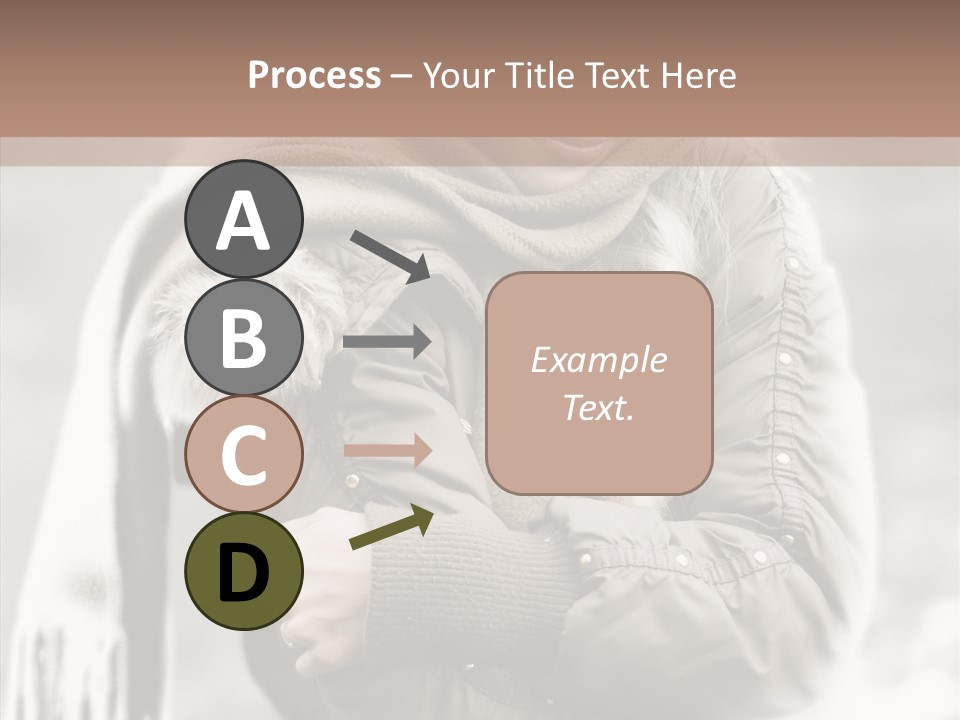 River Woman Beauty PowerPoint Template