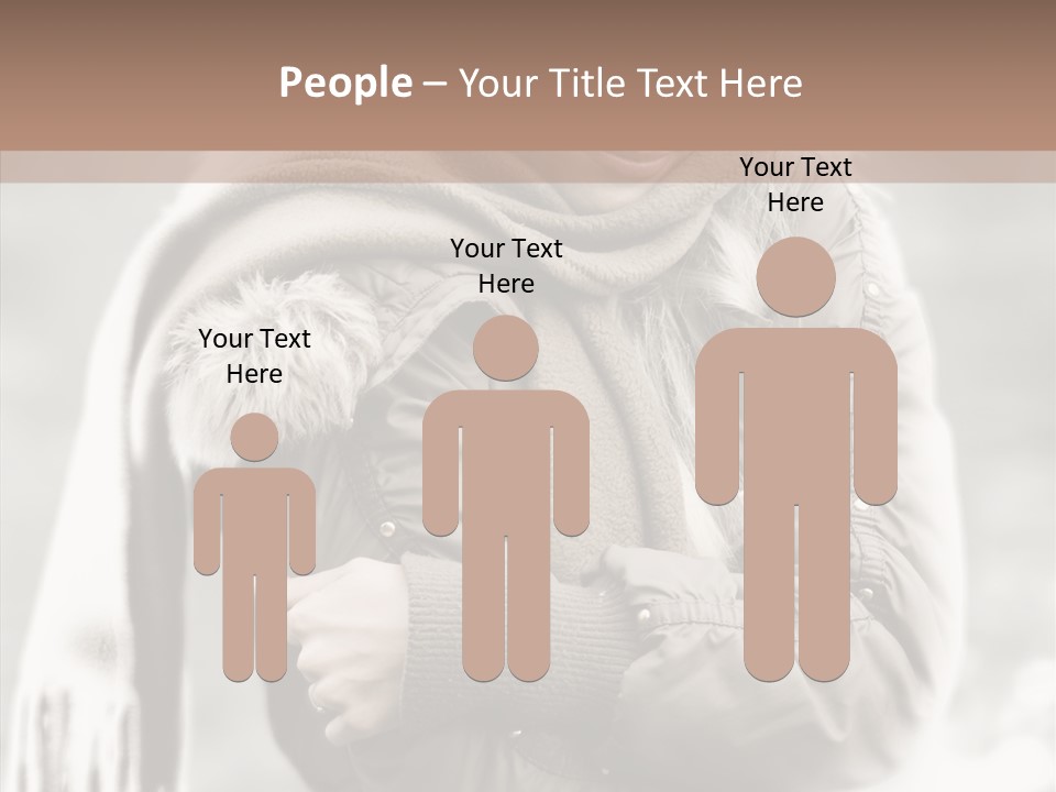 River Woman Beauty PowerPoint Template