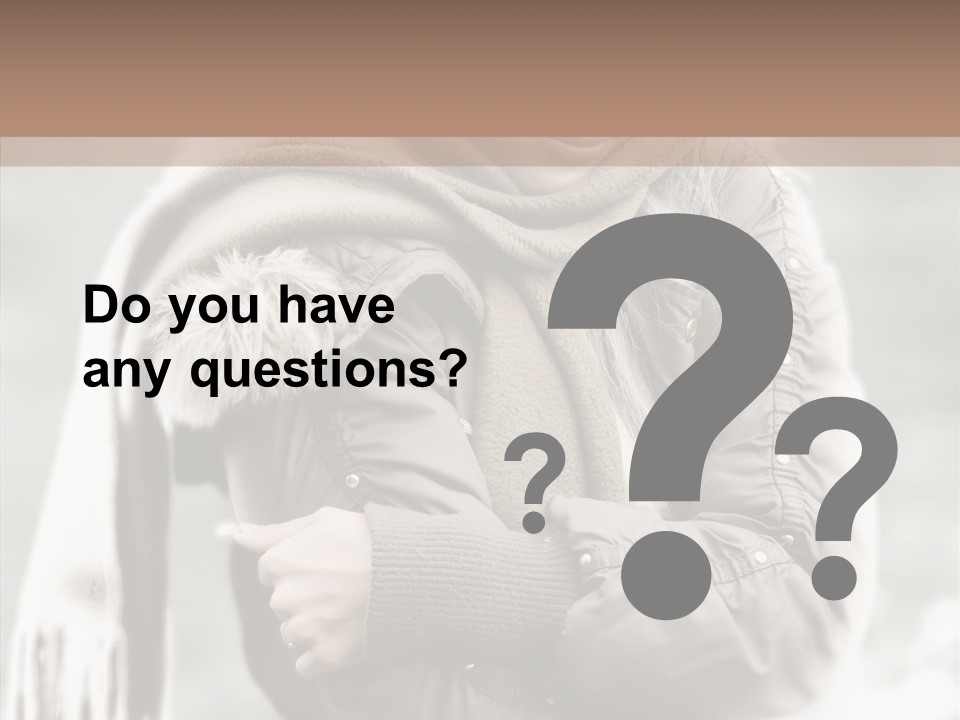 River Woman Beauty PowerPoint Template