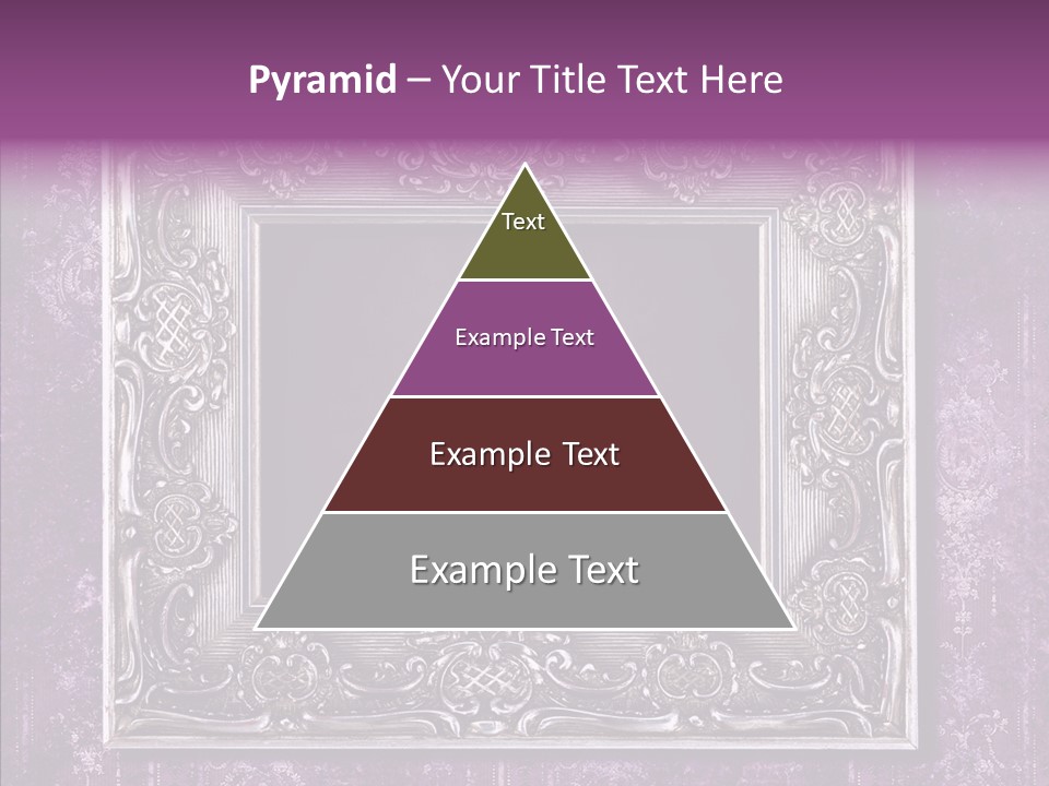 Metal Photo Baroque PowerPoint Template