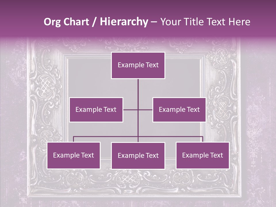 Metal Photo Baroque PowerPoint Template