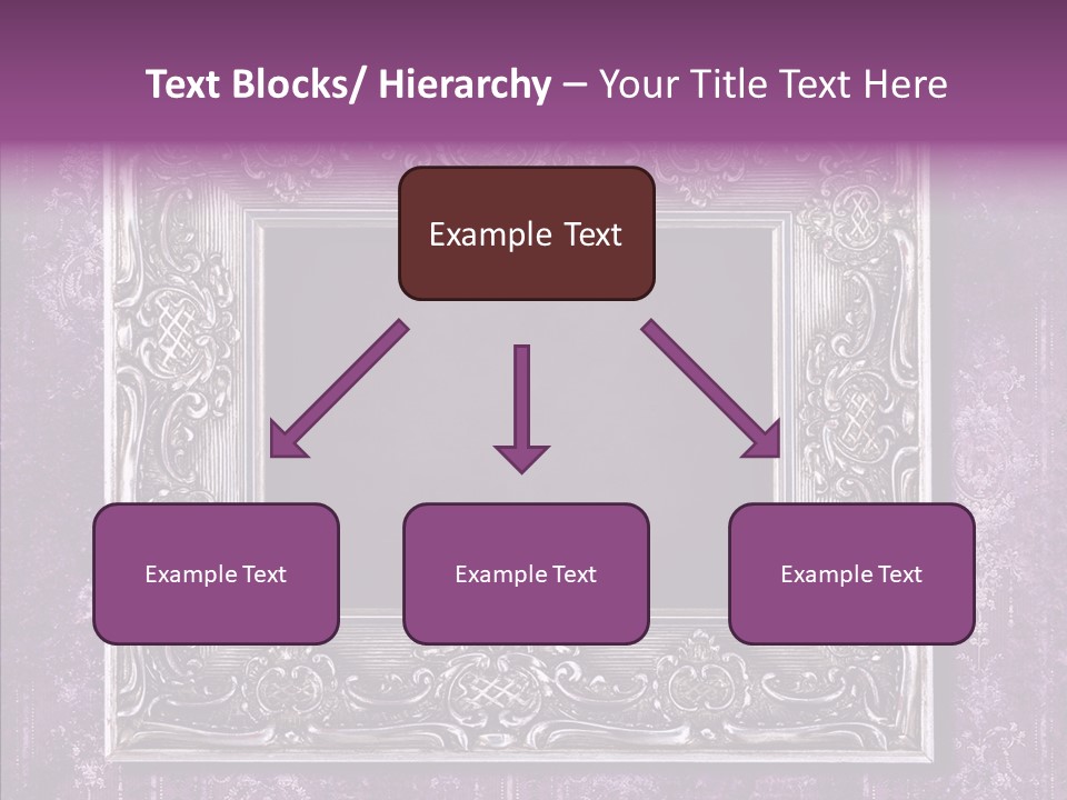 Metal Photo Baroque PowerPoint Template