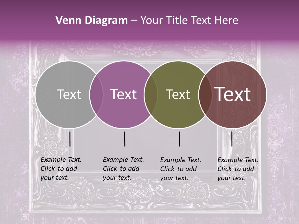 Metal Photo Baroque PowerPoint Template