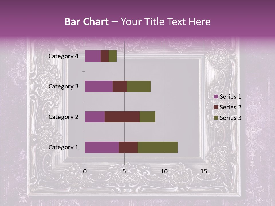 Metal Photo Baroque PowerPoint Template