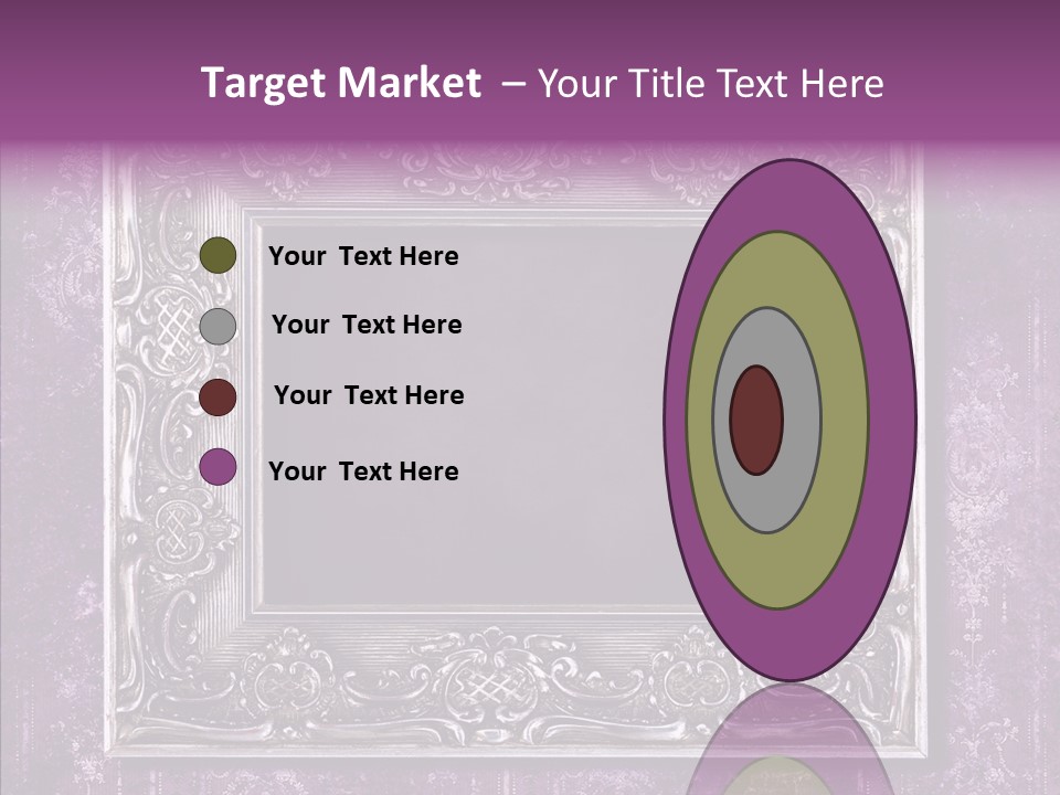 Metal Photo Baroque PowerPoint Template