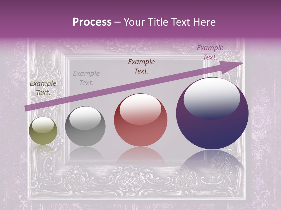 Metal Photo Baroque PowerPoint Template