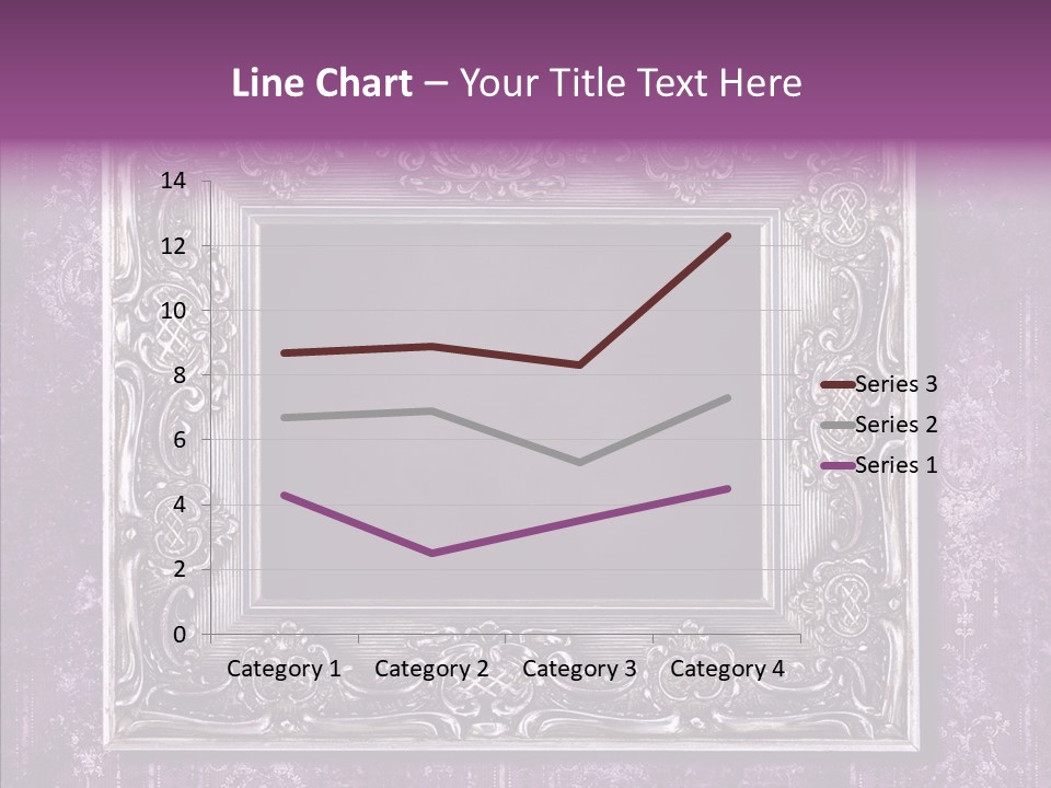 Metal Photo Baroque PowerPoint Template