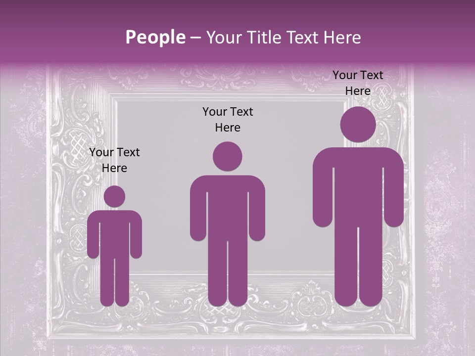 Metal Photo Baroque PowerPoint Template