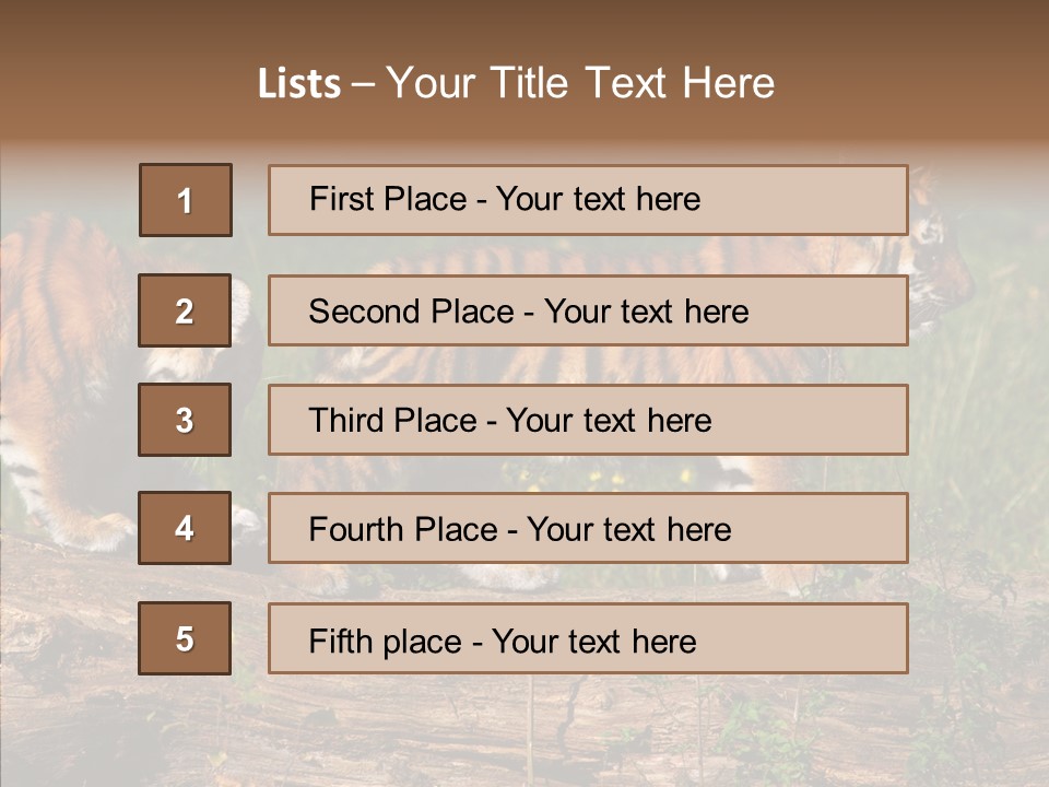 Sportive Asia Siberian PowerPoint Template