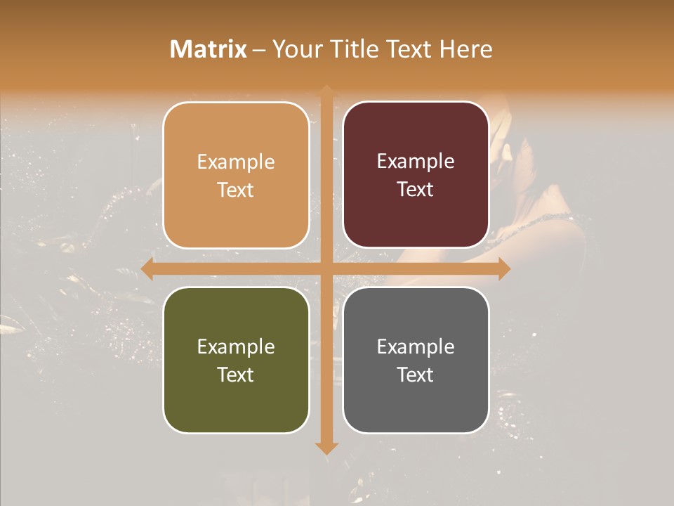 Model Sensual Advertising PowerPoint Template