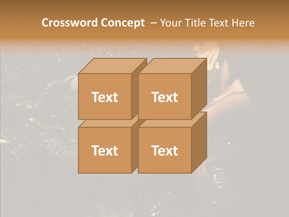 Model Sensual Advertising PowerPoint Template