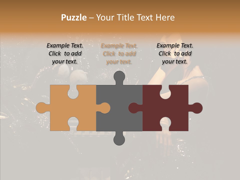 Model Sensual Advertising PowerPoint Template