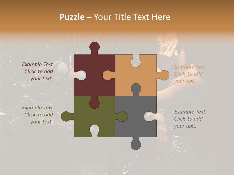 Model Sensual Advertising PowerPoint Template