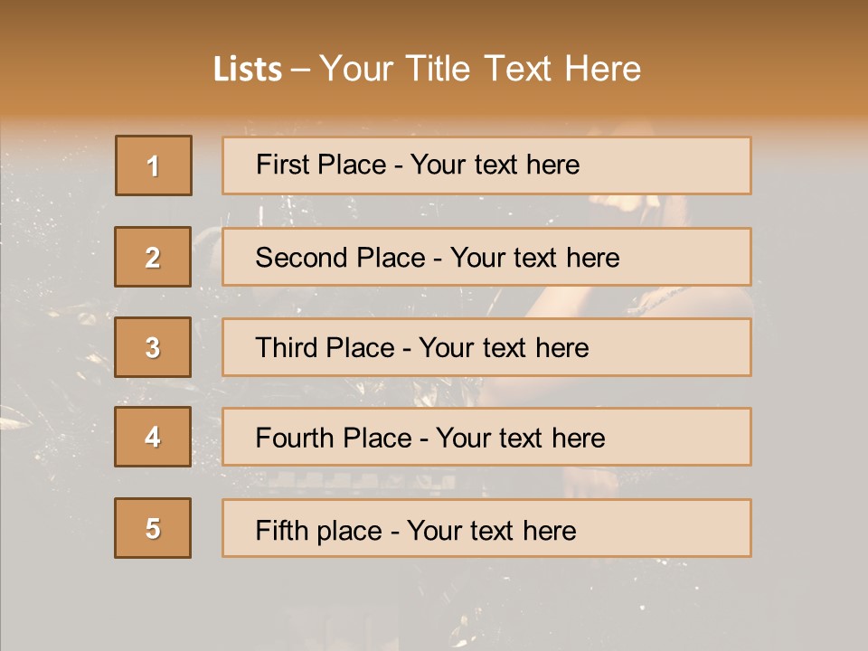 Model Sensual Advertising PowerPoint Template