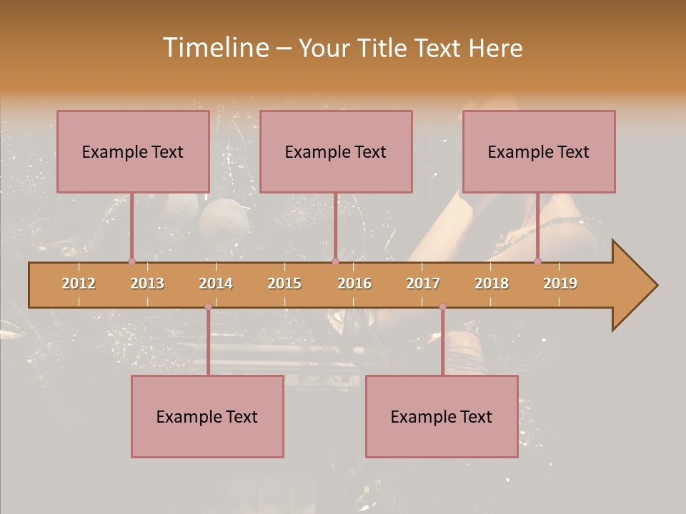 Model Sensual Advertising PowerPoint Template