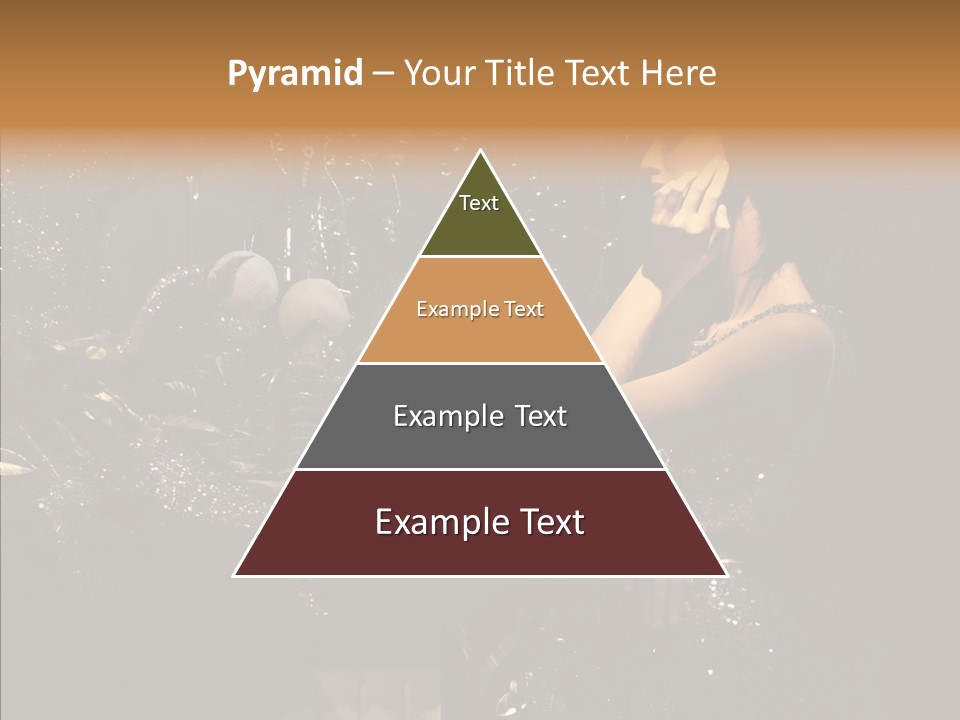 Model Sensual Advertising PowerPoint Template