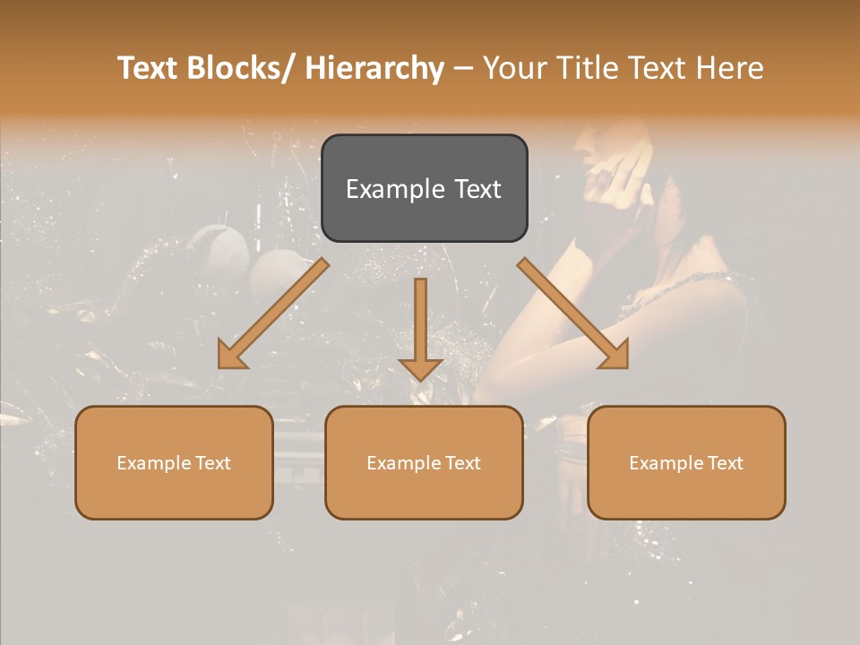 Model Sensual Advertising PowerPoint Template