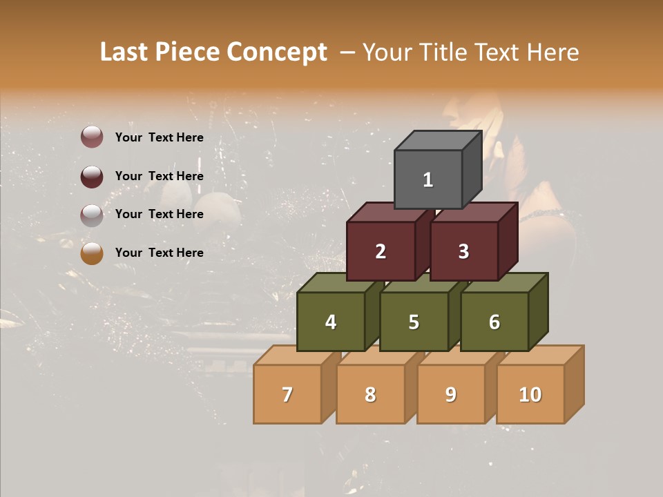 Model Sensual Advertising PowerPoint Template