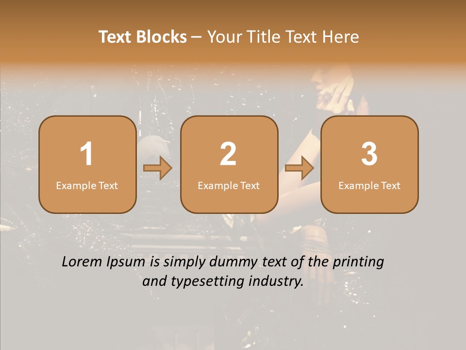 Model Sensual Advertising PowerPoint Template