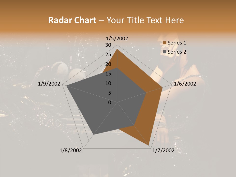 Model Sensual Advertising PowerPoint Template