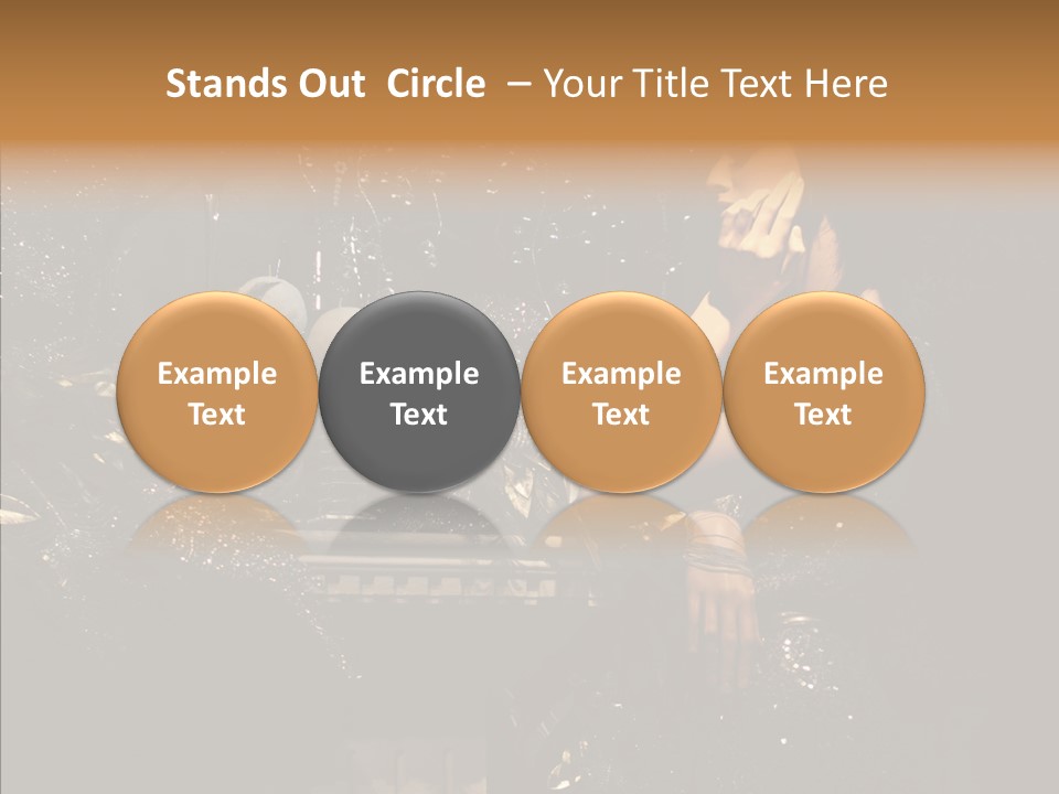 Model Sensual Advertising PowerPoint Template