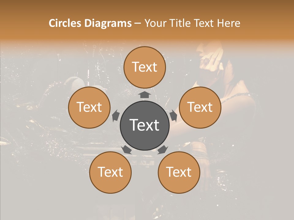 Model Sensual Advertising PowerPoint Template