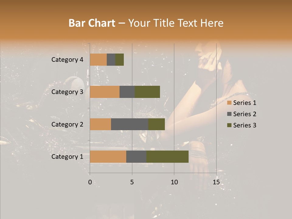 Model Sensual Advertising PowerPoint Template