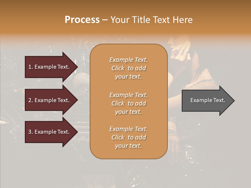 Model Sensual Advertising PowerPoint Template