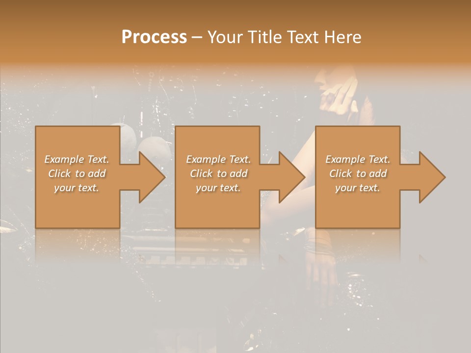 Model Sensual Advertising PowerPoint Template